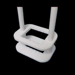 폴리테트라플루오로에틸렌 청소 랙 화분 플레이트 탱크전도성 실리콘 웨이퍼 홀더