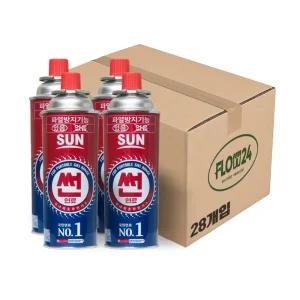 국민연료 썬연료 부탄가스 220g 한박스 28개