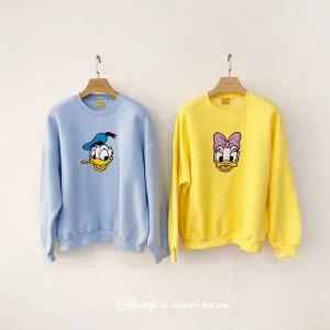 [보리보리/오뜨베베]도날드덕맨투맨 성인(패밀리룩)