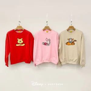 [보리보리/오뜨베베]푸우와친구들맨투맨 성인(패밀리룩)