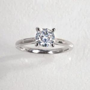 [샤밍주얼리]7부 다이아 반지 랩 IGI GIA 라온 4프롱 프로포즈 결혼 기념일 와이프 선물