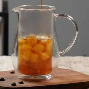 [골드스마일]내열 유리 커피 프레스 티 여과기 메이커 추출기