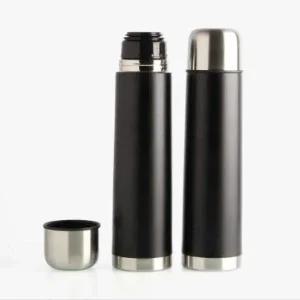 [골드스마일]고급 진공 보온병 블랙 1L 산악형 등산용 보온주전자