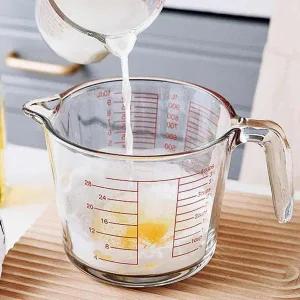 [골드스마일]계량용 유리컵 손잡이형 소스용 계량컵 주방 필수품 계량도구