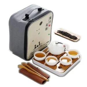 [골드스마일]다도세트 티앤차 여행용 다기세트 다관 찻잔 휴대 다도세트