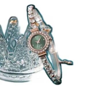 [골드스마일]여성시계 클로에슬라이드여성손목시계(그린)메탈시계