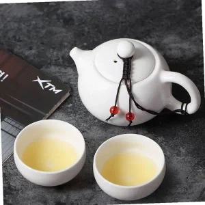 [골드스마일]다도세트 다기 주기 티앤차 다도세트 휴대용 다관+찻잔