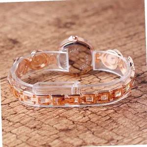 [골드스마일]여성손목시계 메탈밴드시계 큐빅 러블리 팔찌 겸용 손목시계