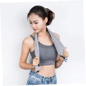 [골드스마일]스포츠타올 프리런 아이스 스포츠타월(그레이)헬스 등산 쿨링타월