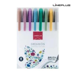 세트 드림온 브러쉬펜 메탈릭 8색