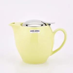 고품질 제로재팬 도자기 라운드티팟 1인용 350ml 알로에 (WFG63SM)