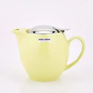 고품질 제로재팬 도자기 라운드티팟 1인용 350ml 앤틱브라운 (WFG63SQ)