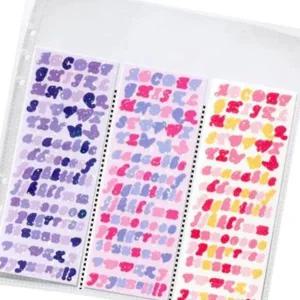 고급 A5 바인더 리필 양면 포토앨범 다용도 카드 정리함