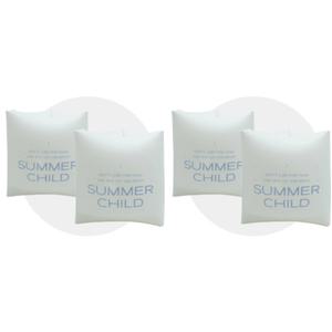 썸머차일드 어린이 유아 성인 롤업 팔튜브 화이트 2개
