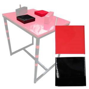 팔레슬링 테이블 패드 레드 및 블랙 전투 강력한 보호 훈련 피트니스 장비