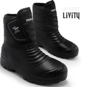 [250~280mm] 리비티 초경량EVA 방수방한 털장화 남자부츠 방한화 작업화 스노우부츠 워커 D2010