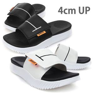 보고 젤리 벨크로 4cm 키높이 남녀 커플 슬리퍼