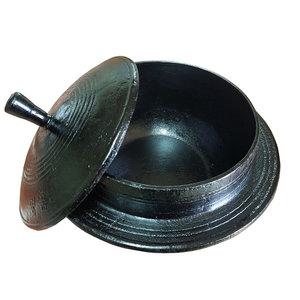 국산 길들여진 가마솥 무쇠 미니솥 길들임 가정용