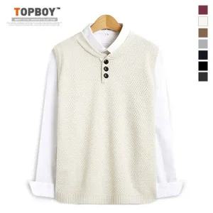 [탑보이][탑보이] 헨리넥 3버튼 니트조끼(SM102)