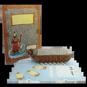 생각날기 이순신 장군 거북선 팝업북 만들기 한국사 인물 발명 과학 체험 키트