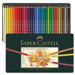 파버카스텔 폴리크로모스 전문가용 유성 색연필 36색 미술 연필  틴케이스