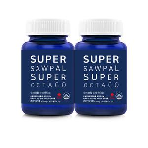 캐나다 쏘팔메토 전립선 옥타코사놀 로르산 남성영양제 내추럴영 90캡슐 X 2병 (6개월분)