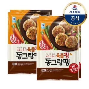 [대림냉동] 대림선 육즙팡 동그랑땡600g(300x2) x2개