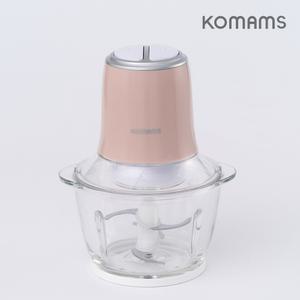 코맘스 1000mL 멀티 다지기 고기 야채 분쇄기 마늘초퍼 핑크 FC2501P