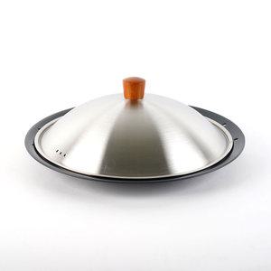 800도씨 무쇠 캠핑 그리들 39cm 전용 스텐 돔 뚜껑