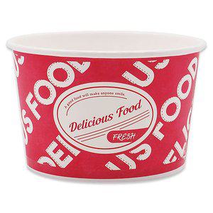 [이룸팩]일회용종이그릇,일회용종이용기,850cc 다용도컵 300개