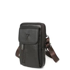 천연소가죽 나들이 미니크로스백 핸드폰백 보조가방