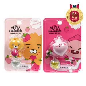 아우라 카카오 차량용 통풍구 방향제 딸기 기획