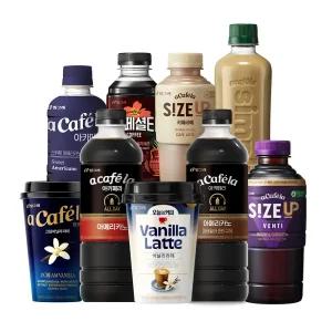 빙그레 아카페라 심플리 사이즈업 벤티 스페셜티 컵커피 오늘의커피 커피음료 모음