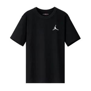 나이키 조던 점프맨 엠브로이드 크루 반팔티 블랙 남자 반팔 티셔츠 면티 DC7485-010