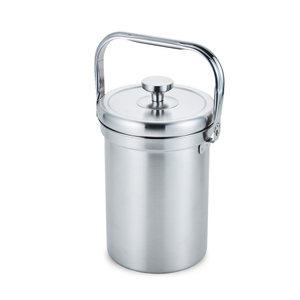 스텐 음식물 쓰레기통 3L 휴지통/얼음보관/와인통