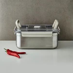 [본사직영] 락앤락 숨쉬는 스텐 김치통 직사각 7.6L (LST833B)