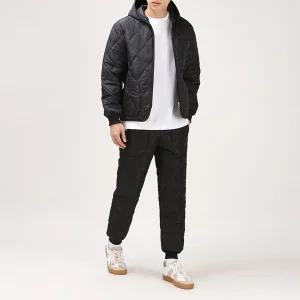 국내생산 무지 후드 깔깔이 방한복 세트 ASJP-9539