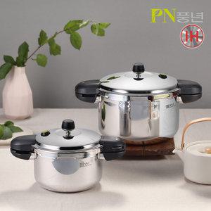 PN풍년 하이클래드 뉴 파이브IH 압력솥 4인용/6인용/8인용/10인용 통5중 열효율/뉴엣지핸들 인덕션