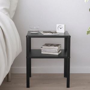 이케아 크나레비크 철제 협탁 침대 미니 코너 거실 블랙