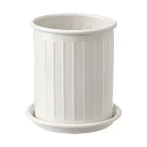 [롯데백화점]이케아 이케아 VALVARDAD 벨보르다드 수저통+받침 13cm/수저꽂이/물받이포함