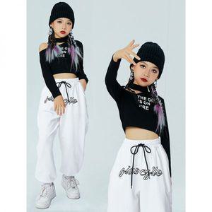 걸스힙합 방송댄스복 주니어 힙합 재즈 댄스 공연 의상 크롭 탑 방송댄스