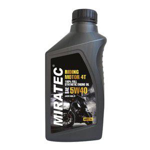 [기타]대림기업 미라텍 라이딩 5W40 1L 100% 합성엔진오일 4행정 오토바이용 모터보트용