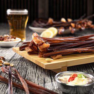 말랑 컷팅 장족  대왕 오징어다리 가문어 국내가공 200g +200g