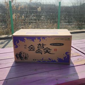 대도 숲속 참숯 두 번 구워 튀지 않고 오래가는 대용량 1등급 활엽수 백탄 참숯 7kg