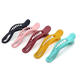 대왕 악어 집게핀 5가지색상 악어핀 대왕집게 헤어핀셋