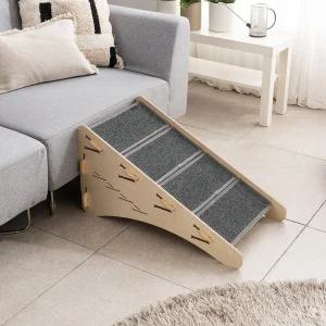 애견 원목 강아지계단 슬라이드 4스텝 GO2075