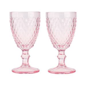 라리사 다이아 고블렛 300ml 2P세트 핑크, 1개