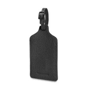 몰스킨 클래식 레더 러기지 태그 블랙