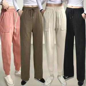 골덴통바지/골덴조거/건빵/카고/일자/배기/트레이닝바지/트레이닝복바지/와이드통팬츠/추리닝/하의/허리밴딩/슬랙스1