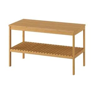 [롯데백화점]이케아 이케아 RAGRUND 로그룬드 벤치 77x37cm/욕실선반/원목벤치